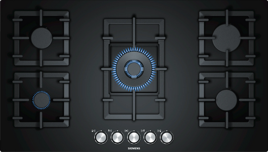 The Siemens EP9B6QO90 Gas Hob