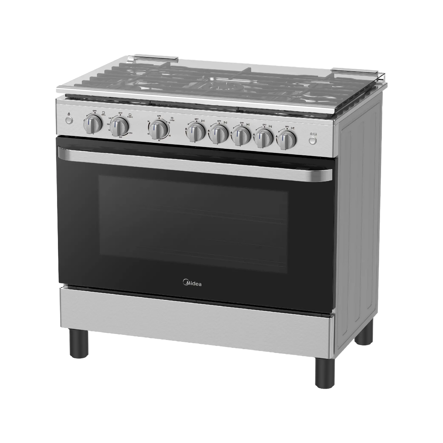 The Midea MFO-MG36LE-SS 90 cm Gas Range Cooker
